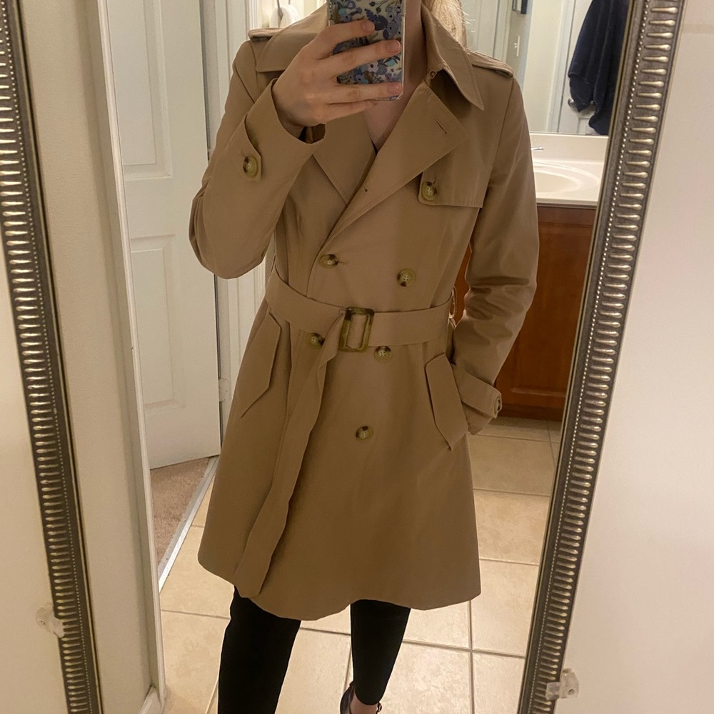 COPY - Ralph Lauren Tan Trench Coat